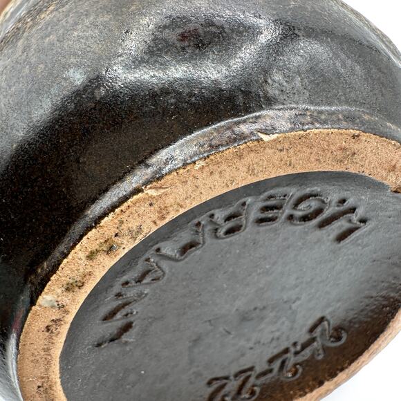 Scheurich Keramik MCM Vase 1960s West German Ceramic Fat Lava Glaze 242-22 - Picture 13 of 13